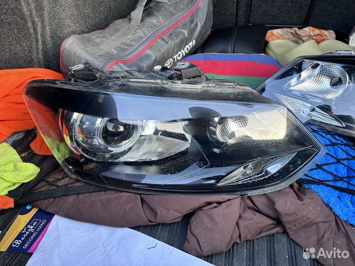 Фары на volkswagen polo bi-led