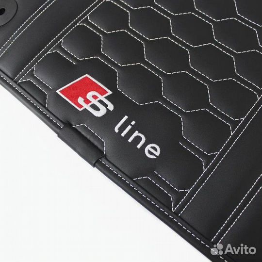 Комплект ковриков из полиуретановой кожи S-line