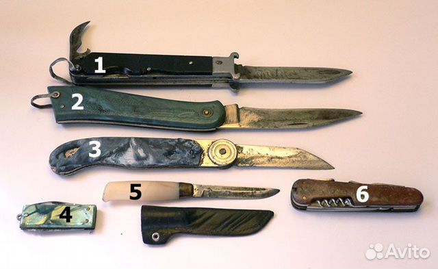 Перочинные ножи СССР  в Жуковском | Хобби и отдых | Авито