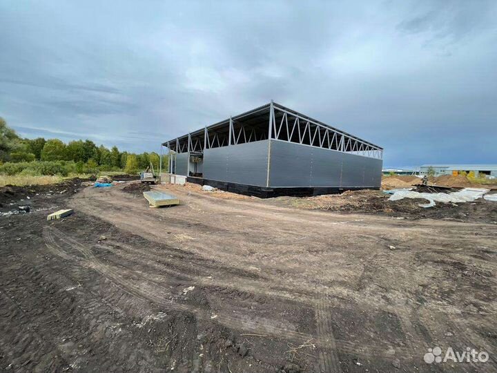 Изготовление и монтаж металлоконструкций, ангаров