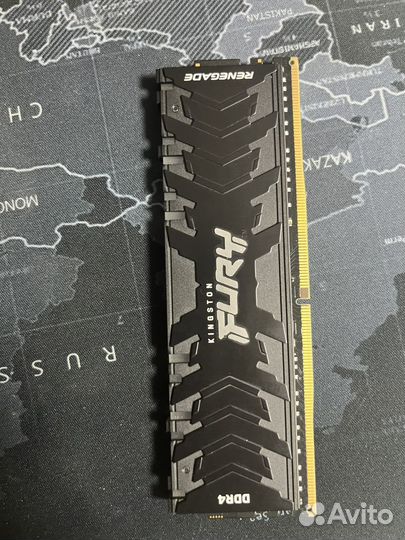 Оперативная память ddr4 kingston fury rgb