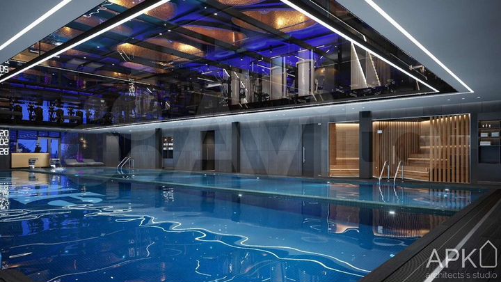 2-к. квартира, 100,4 м², 20/27 эт.