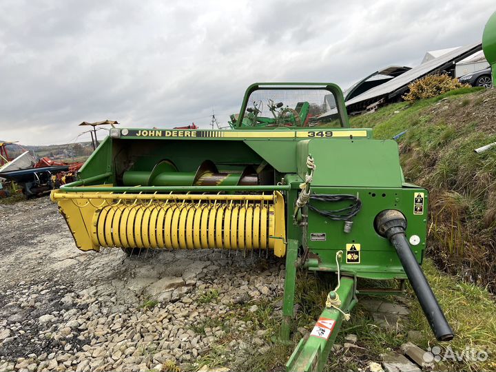 Пресс-подборщик John Deere 349, 2013