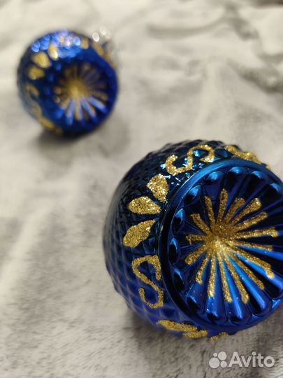 Ёлочные игрушки (Шары с углублением)