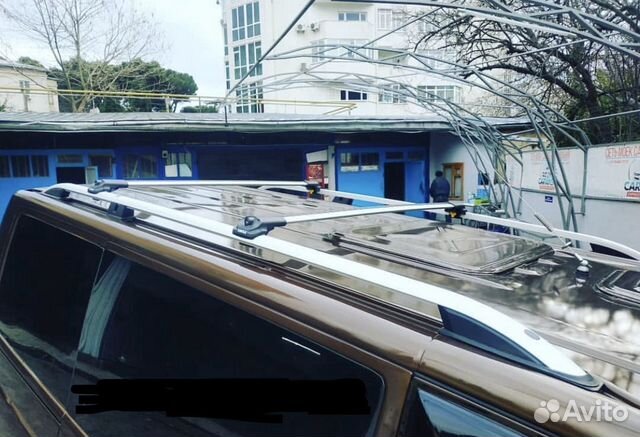 Рейлинги на Volkswagen Multivan (короткая база)