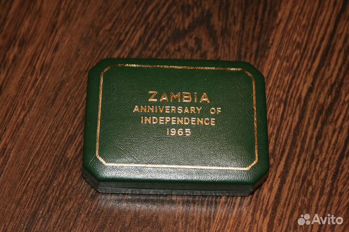 Футляры для памятных монет Африки 50-60-х годов