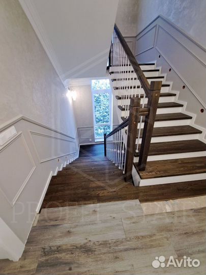 Лестница из ясеня