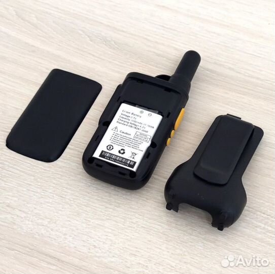 Легкая рация с наушником, комплект 2 штуки