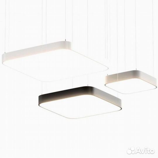 Светильник профильный квадратный