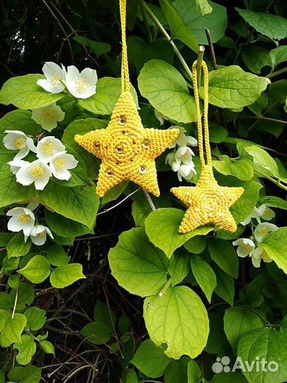 Вязаные игрушки подвески на сумку, брелки