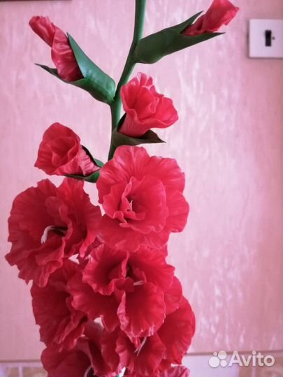 Букет цветов из полимерной глины