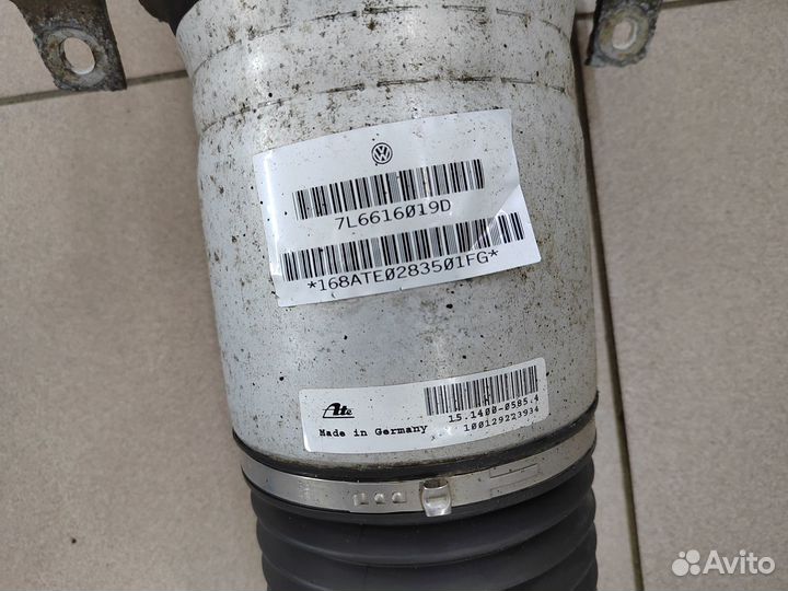 Пневмостойка задняя левая VW Touareg, Audi Q7