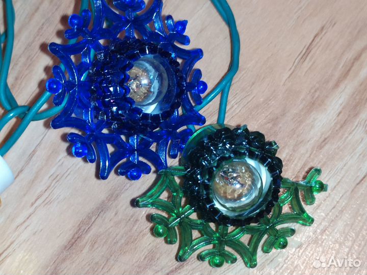 Гирлянда новогодняя СССР 17 ламп накаливания