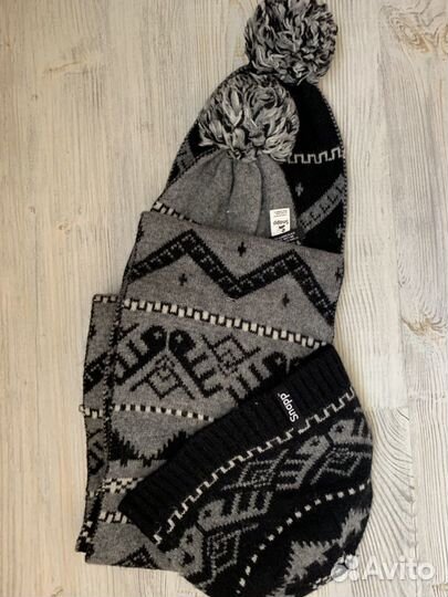 Зимний набор (шапка, шарф)