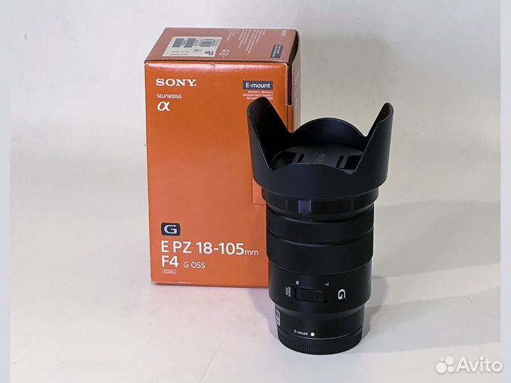 Объектив Sony PZ 18-105 mm, E-mount