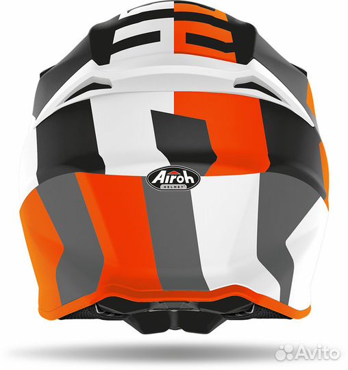 Шлем кроссовый Airoh Twist 2.0 Orange Matt
