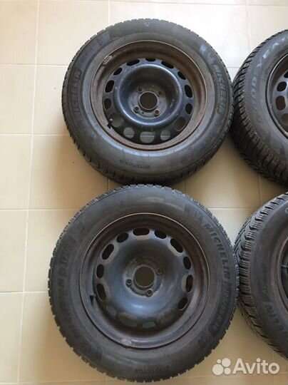 Колёса Пежо Ситроен R16зимние