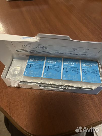 Линзы acuvue +3,5