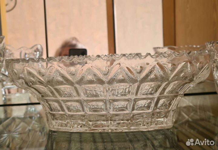 Ваза хрустальная СССР