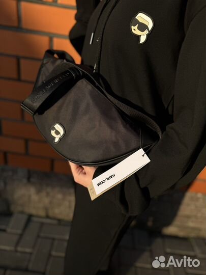 Новая сумка бананка Karl lagerfeld оригинал
