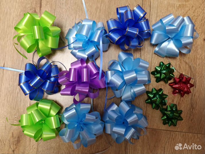 Бантики для упаковки подарков