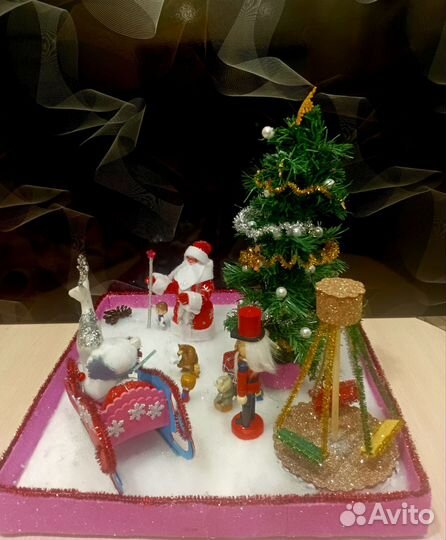 Зимняя поделка 