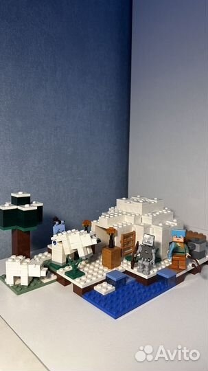 Конструктор lego minecraft