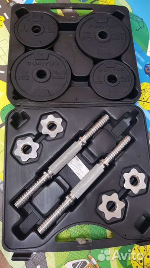 Гантели разборные по 10 кг бу