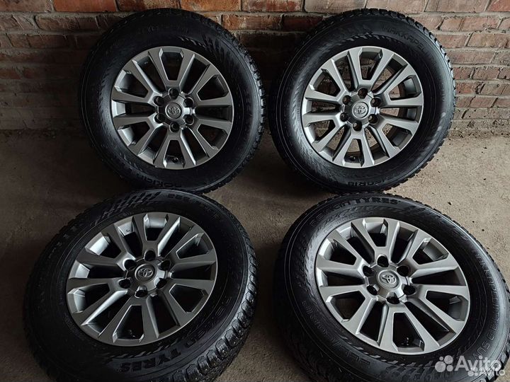 Оригинальные диски R18 Toyota LC Pado 150 Графит