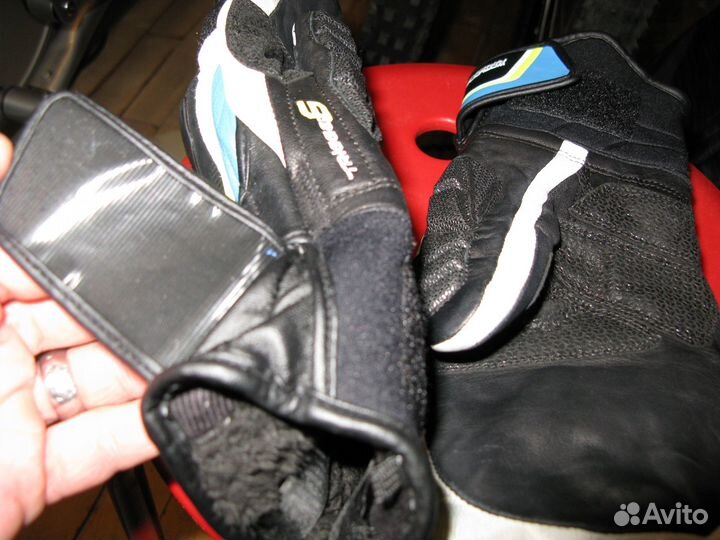 Горнолыжные варежки Leki WC titanium размер М (8.5