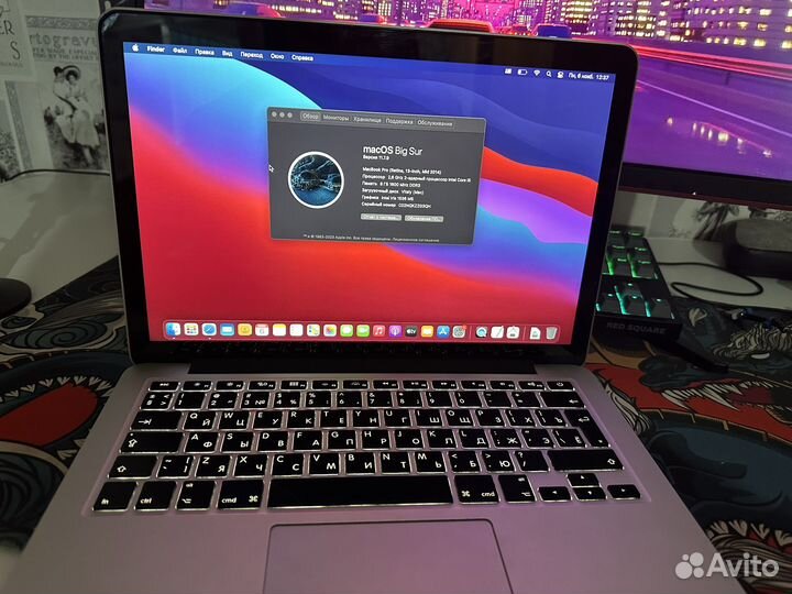 Apple MacBook Pro 13 retina 2014 i5/128gb рст