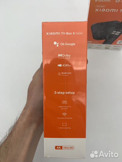 Тв-приставка Xiaomi Mi Box S 4K 2nd Gen MDZ-28-AA