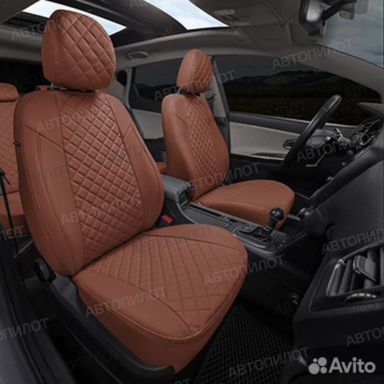 Авточехлы Toyota Land Cruiser 300 Elegance 2021+