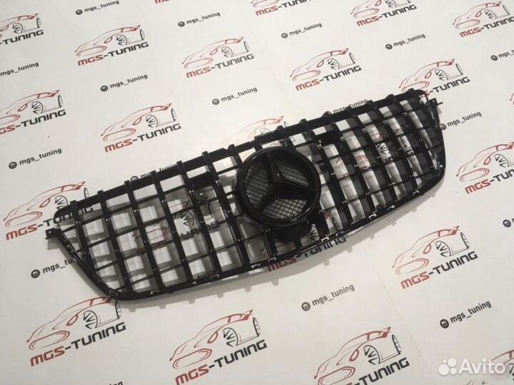 Решетка на Mercedes GL X166 GT