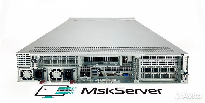Сервер Supermicro 6028U-trtp+ 2x E5-2630v3 256Gb