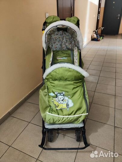 Коляска санки