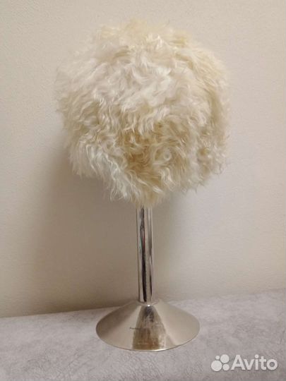 Шапка новая натур.мех коза