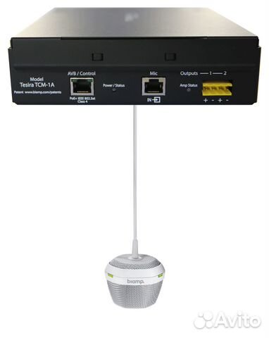 Микрофон потолочный Biamp Tesira TCM-1A