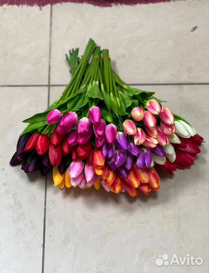 Искусственные цветы тюльпаны опт и розница