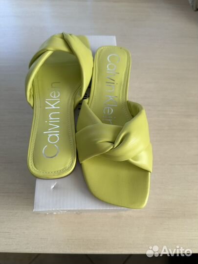 Шлепанцы женские calvin klein оригинал