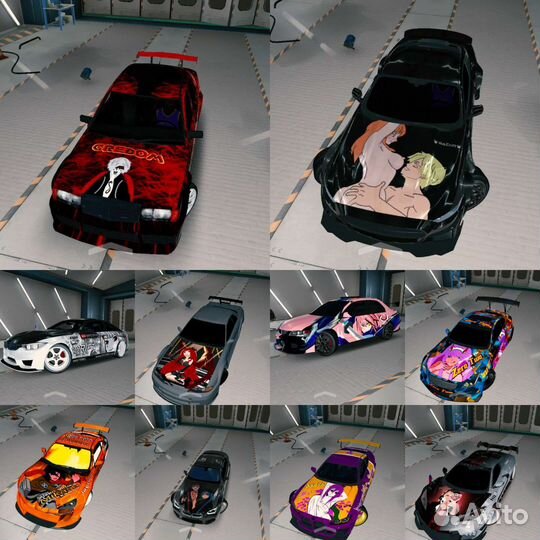 Машины в кар паркинг