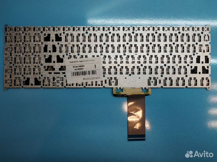 Клавиатура для Acer Aspire A317-51 кнопка вкл