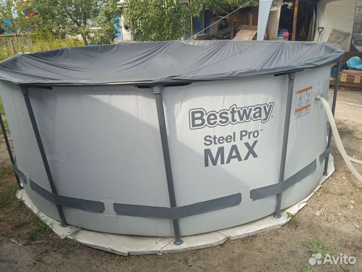 Каркасный бассейн 366 на 122 бу