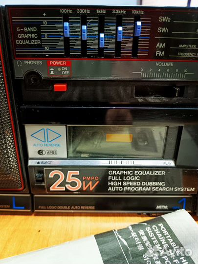Двухкассетный магнитофон Sharp QT-94z, Япония