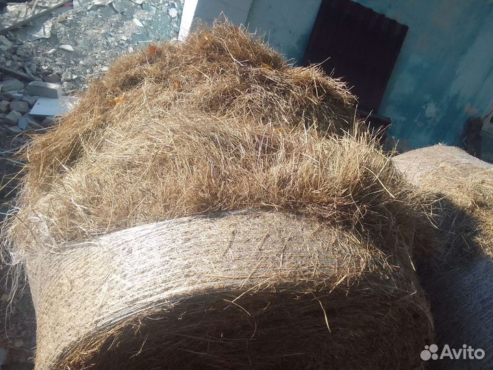 Сено в тюках