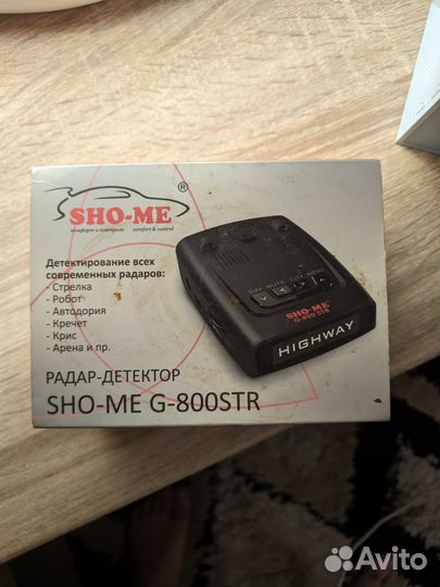 Радар детектор sho me g 800 str