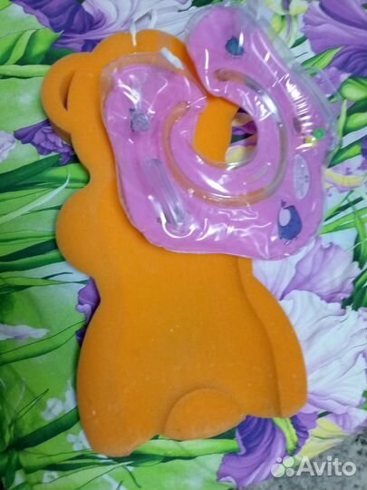 Круг для купания с ковриком