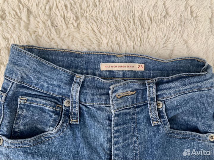 Джинсы Levis mile high super skinny