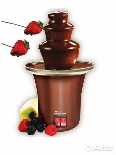 Электрический фондю, шоколадный фонтан