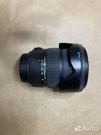 Объектив sigma 17-50